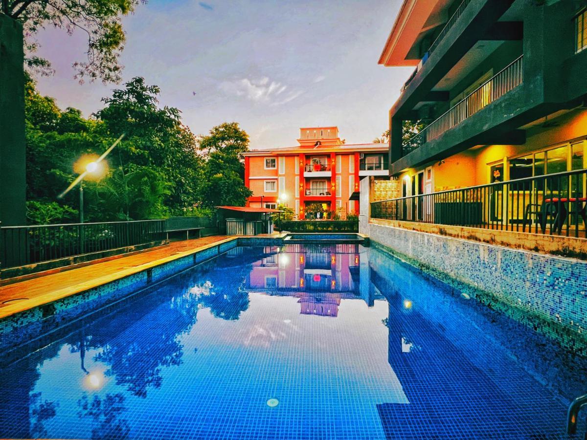 4Bhk Stunning Apartment With Pool 2Bhkx2 Old Goa Bagian luar foto