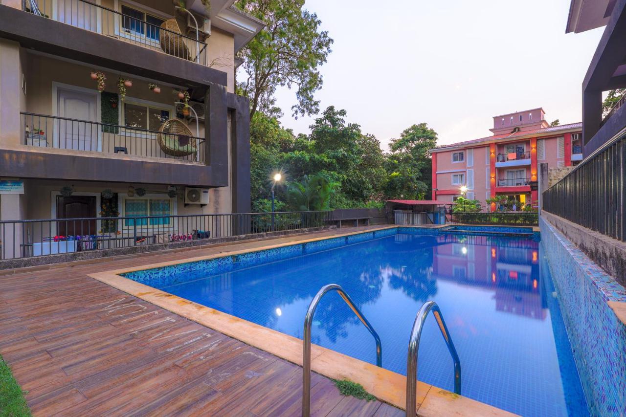 4Bhk Stunning Apartment With Pool 2Bhkx2 Old Goa Bagian luar foto