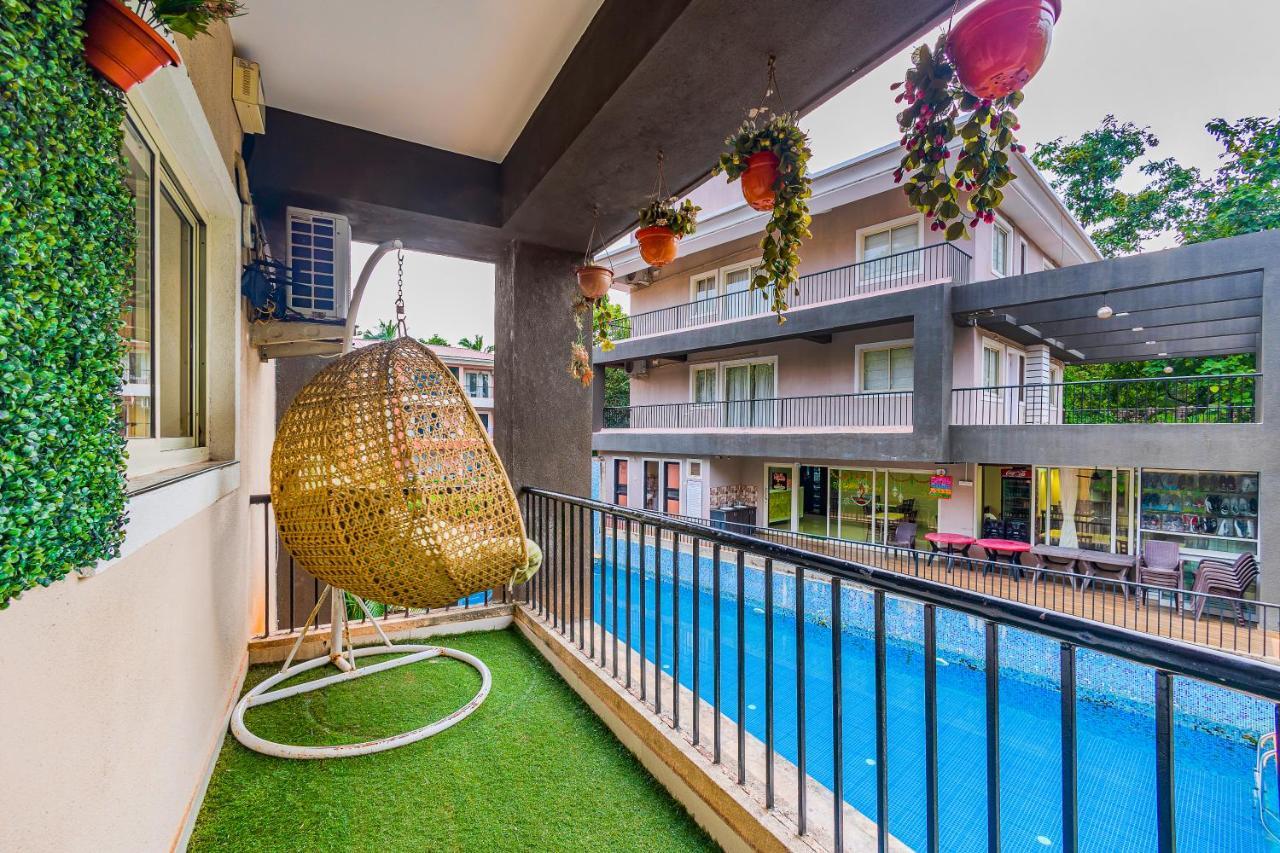 4Bhk Stunning Apartment With Pool 2Bhkx2 Old Goa Bagian luar foto