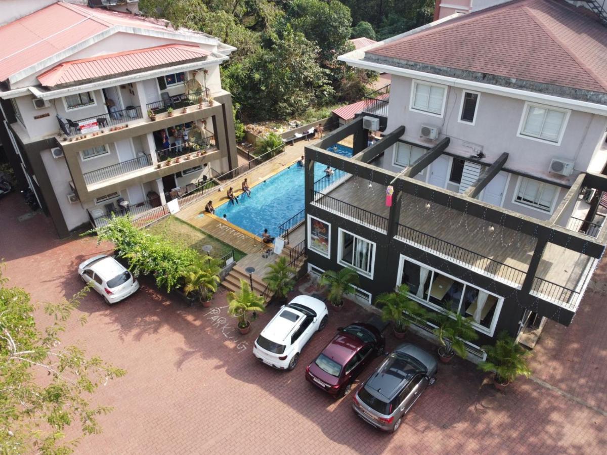 4Bhk Stunning Apartment With Pool 2Bhkx2 Old Goa Bagian luar foto
